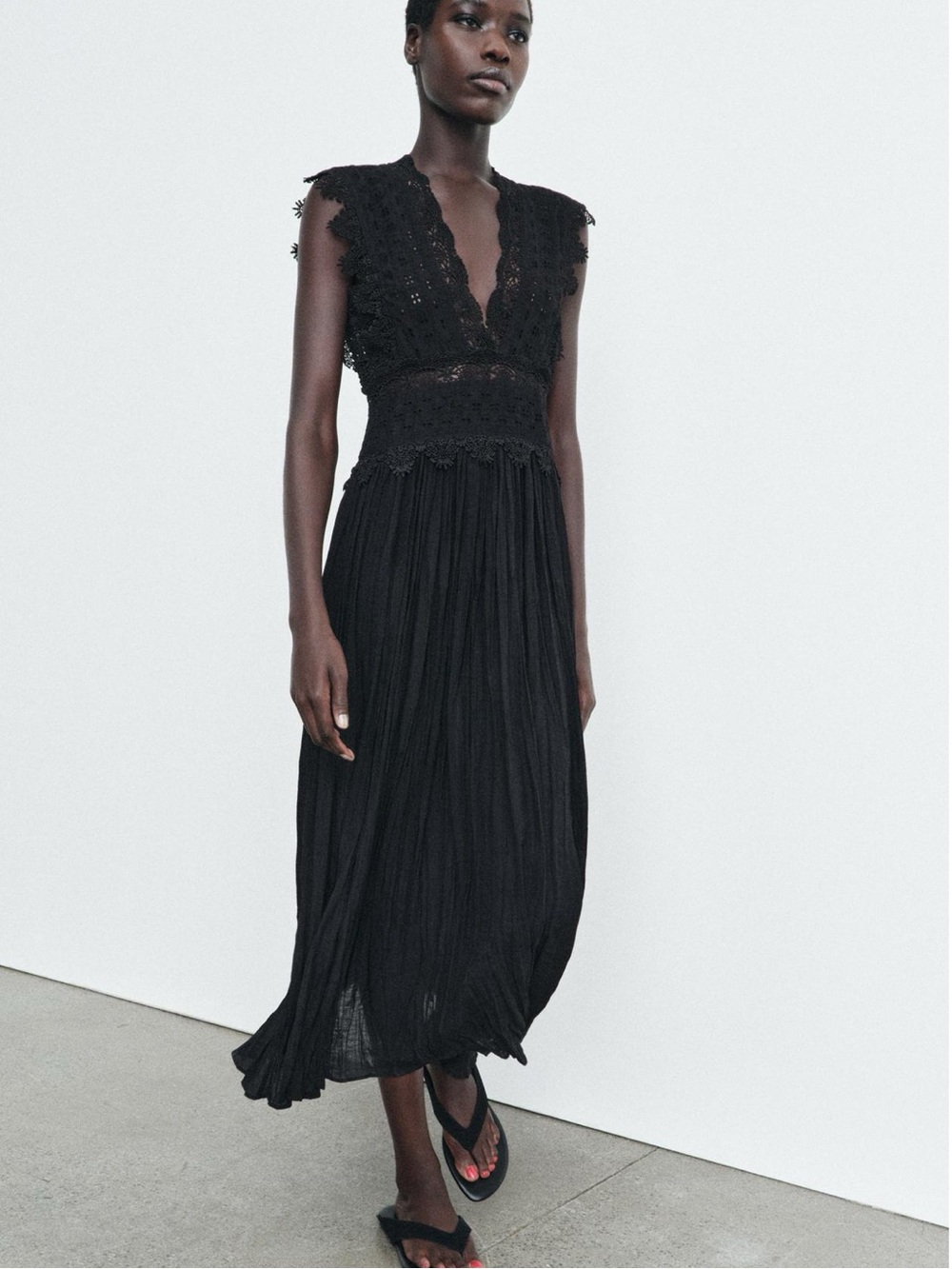 LACE DRESS ZW COLLECTION 6895/045/800 - Picture 1 of 10